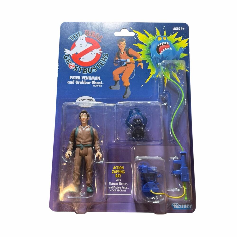 Kenner Classics Ghostbusters Peter Venkman and Grabber Ghost Figure 2020
